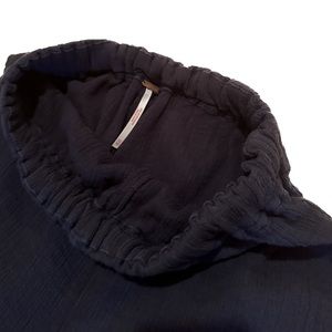 Free People Textured Flowy Pants